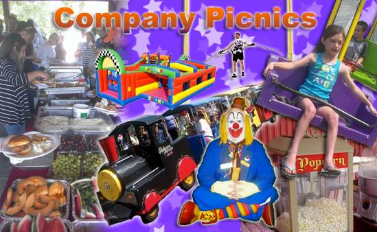 Company picnic planning and entertainment Michigan